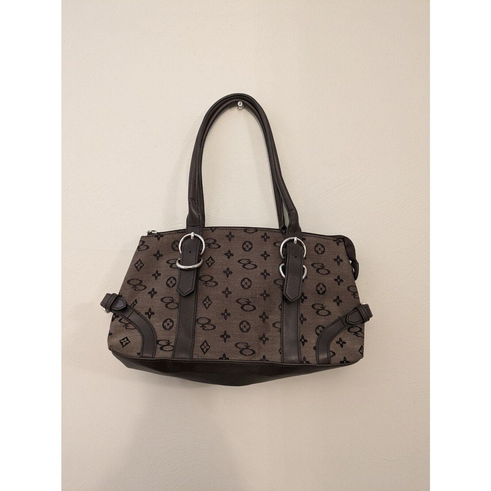 Gigi Olivia Women's Purse Shoulder Bag Handbag Brown Leather Zip Close - Picture 2 of 6